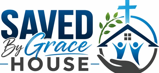 Saved By Grace House logo — Christian sober living home in Jacksonville, Florida